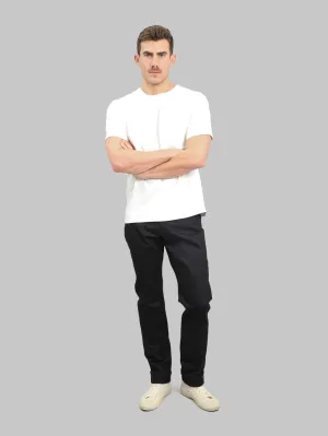 Momotaro 0605-IBSP 15.7oz Indigo X Black Natural Tapered Jeans