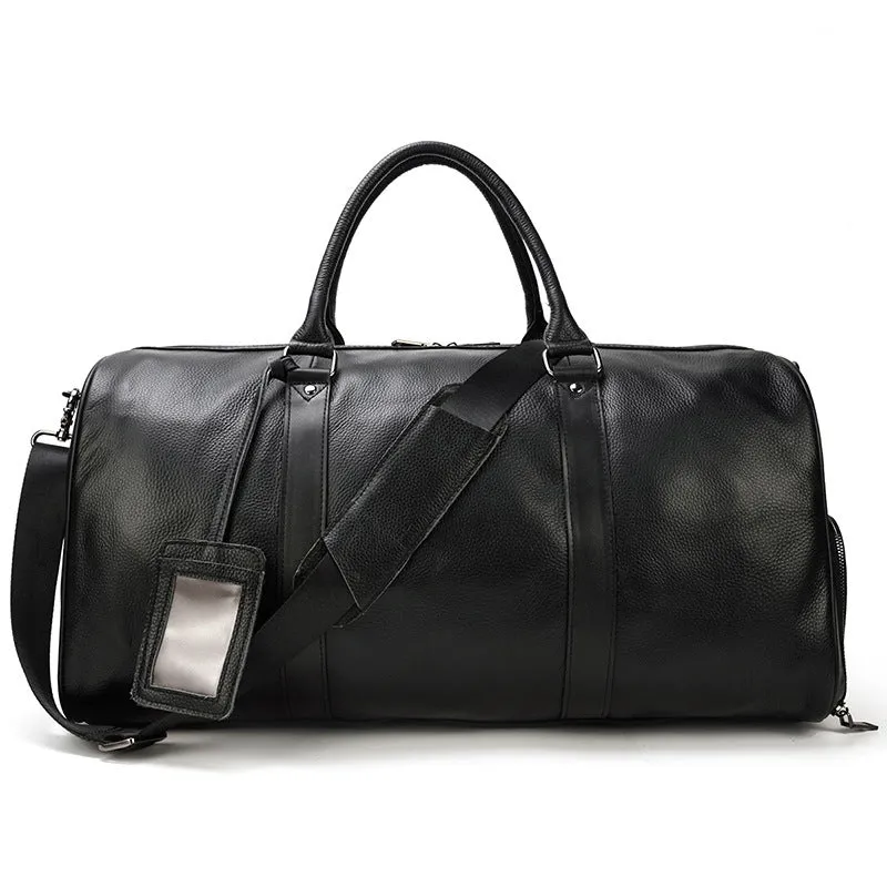Monaco Luxury Leather Duffle Bag