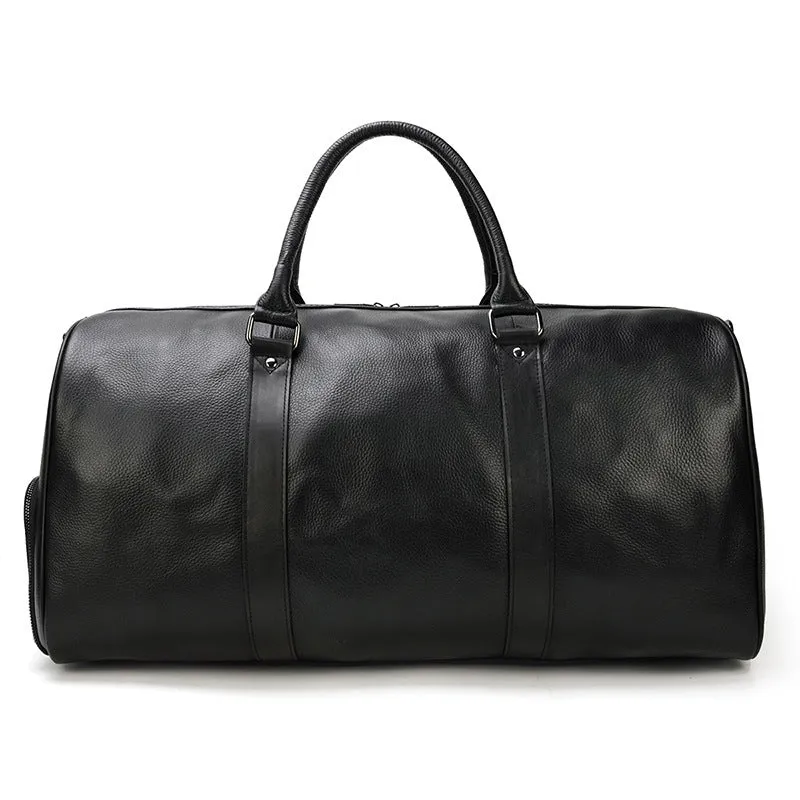 Monaco Luxury Leather Duffle Bag