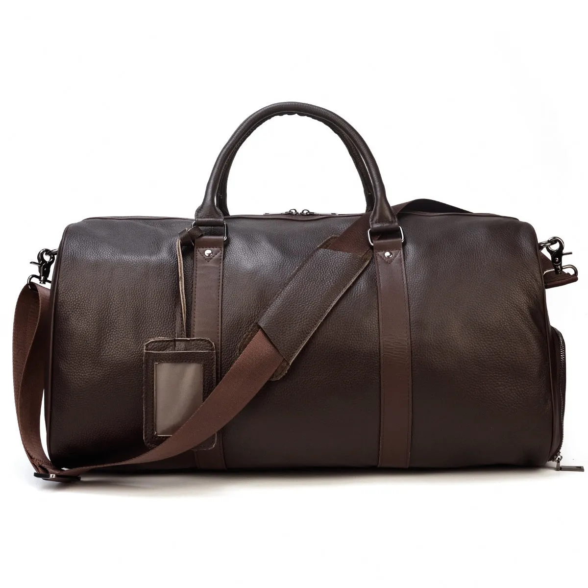Monaco Luxury Leather Duffle Bag