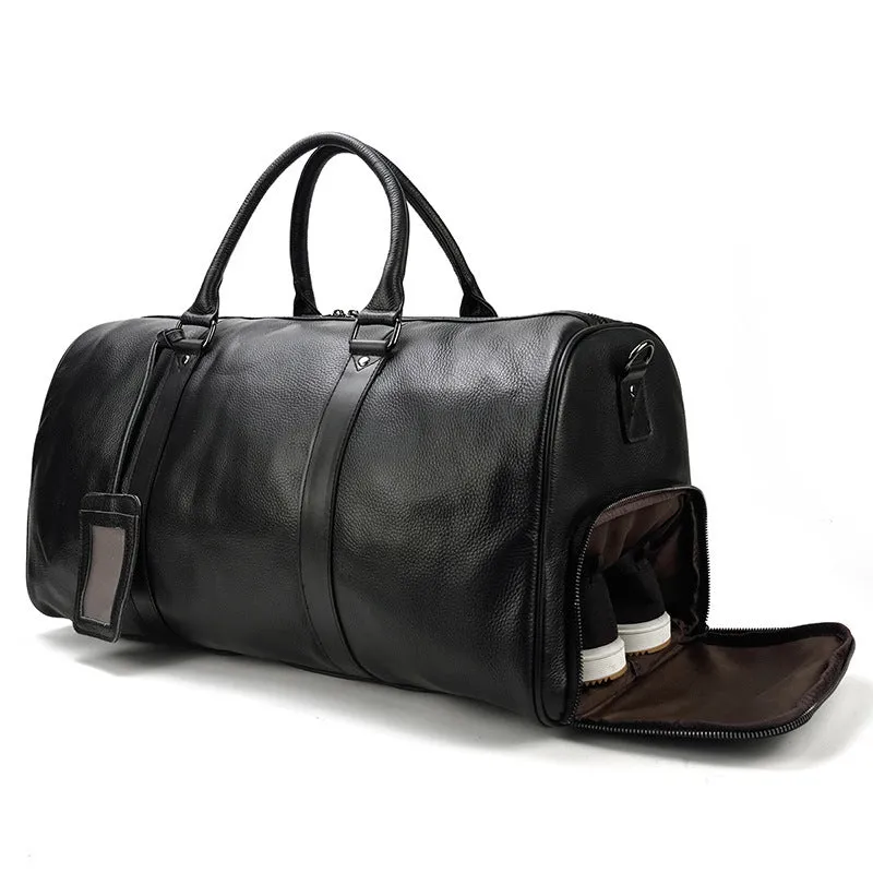 Monaco Luxury Leather Duffle Bag