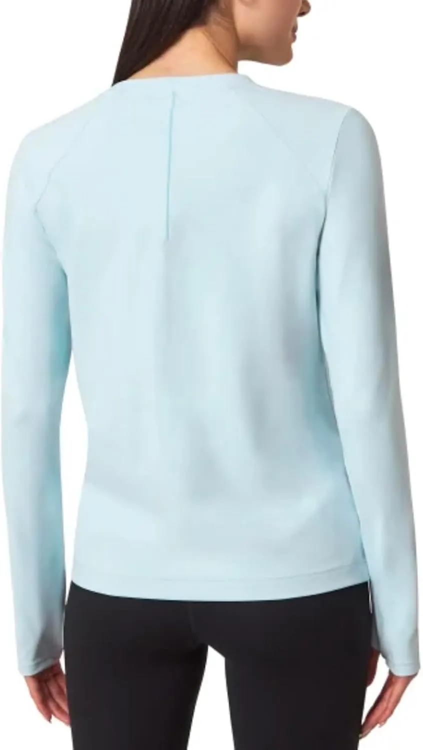 Mondetta Women's Long Sleeve Active Top with Thumb Holes