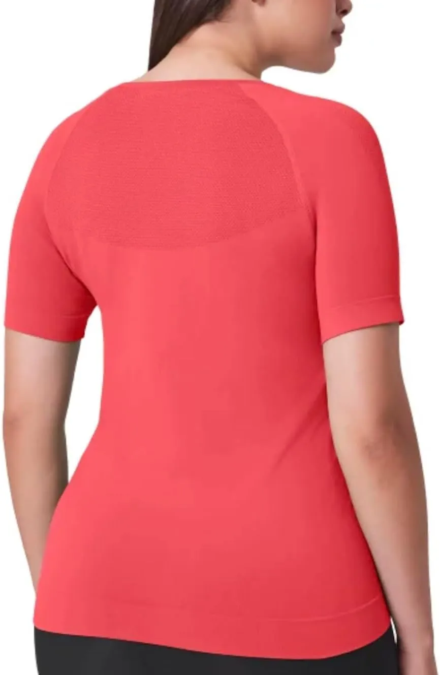 Mondetta Women's Short Sleeve Fitted Active Seamless T-Shirt