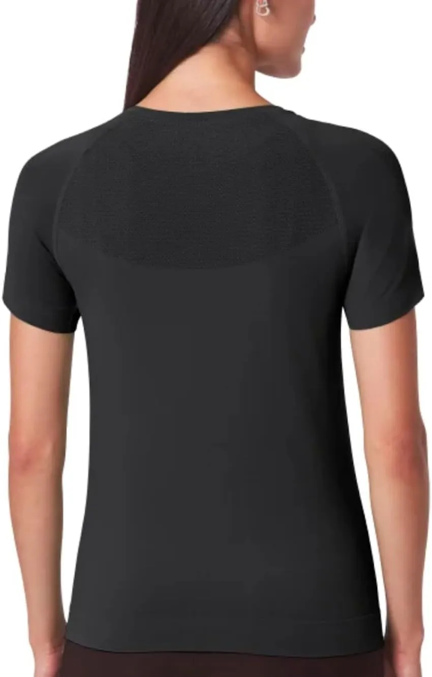 Mondetta Women's Short Sleeve Fitted Active Seamless T-Shirt