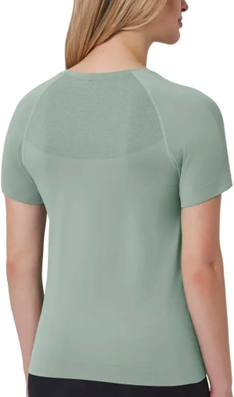 Mondetta Women's Short Sleeve Fitted Active Seamless T-Shirt