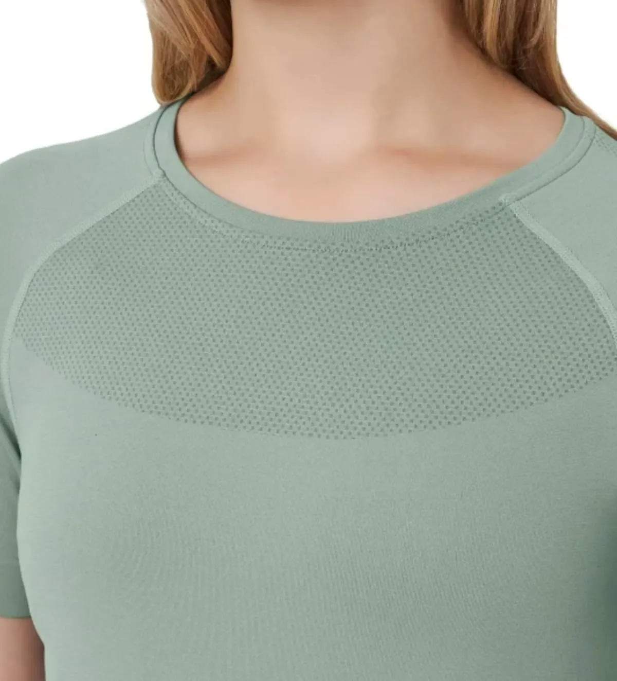 Mondetta Women's Short Sleeve Fitted Active Seamless T-Shirt
