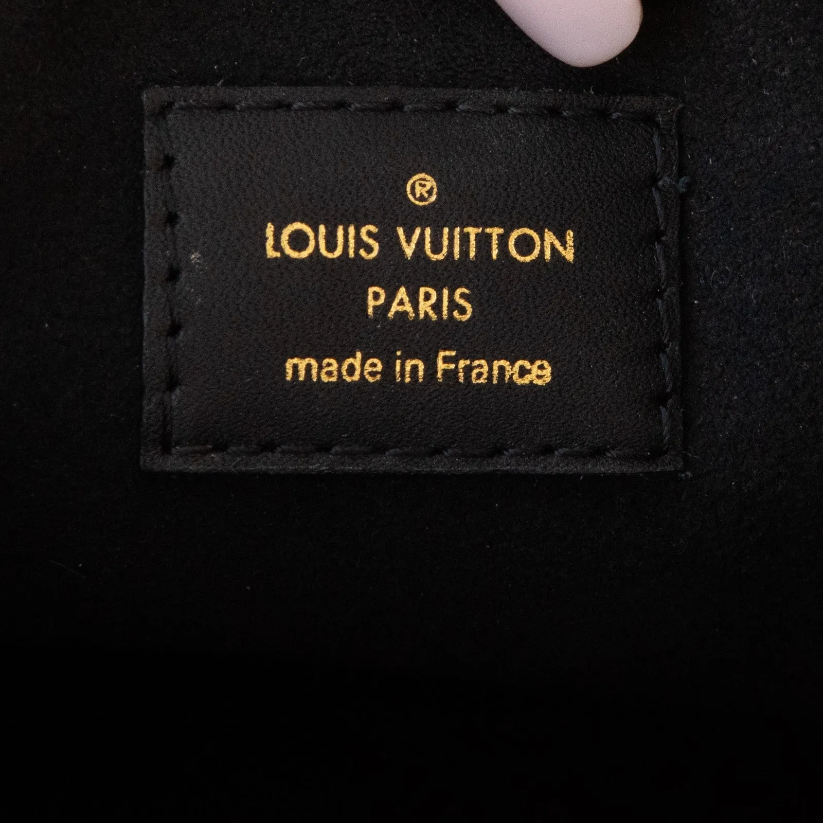 Monogram Soufflot Louis Black Contemporary  Bag Vuitton BB Sleek