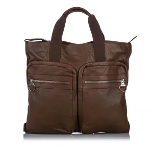 Mulberry Leather Tote (SHG-10049)