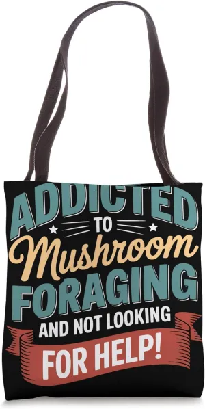 Mycology Nerd Funny Mycologist Jokes Mushroom Foraging Tote Bag