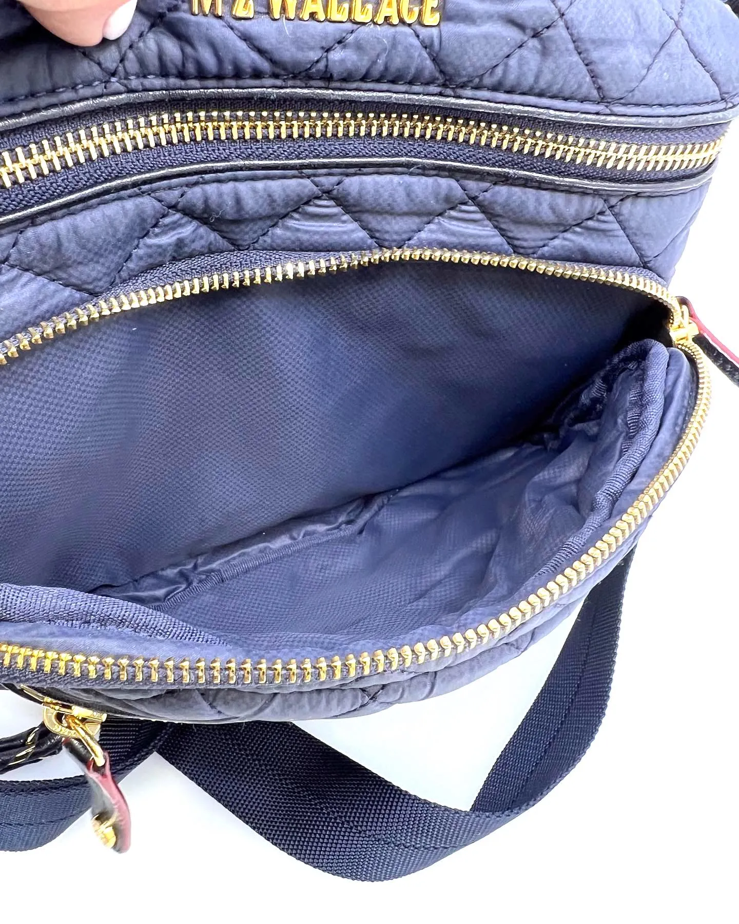 MZ WALLACE CROSBY DOWNTOWN QUILTED CROSSBODY BAG