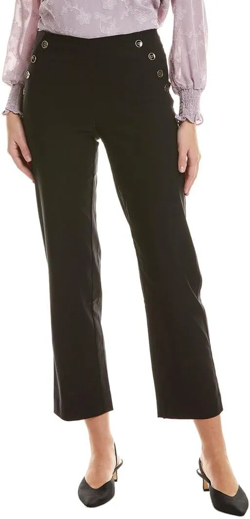 Nanette Nanette Lepore Womens Pant, 10, Black