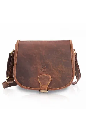 Natural leather bag