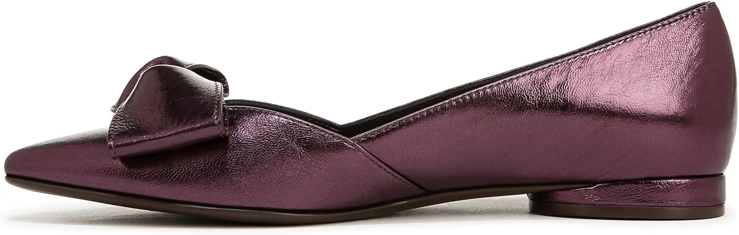 Naturalizer Womens Havana Pointed Toe Slip On Dress Ballet Flat