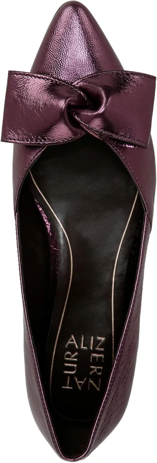 Naturalizer Womens Havana Pointed Toe Slip On Dress Ballet Flat