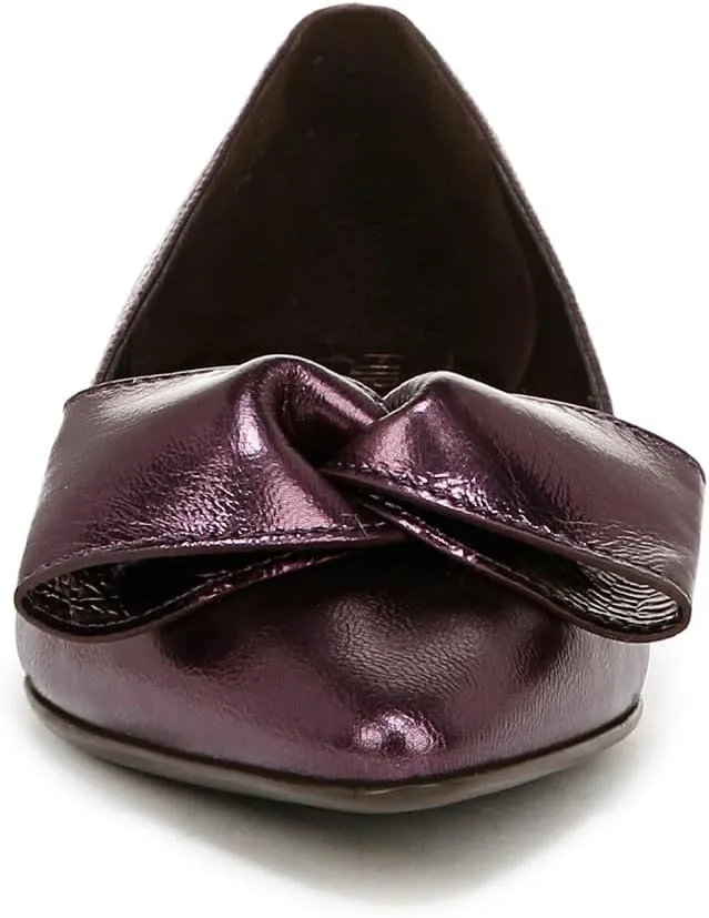Naturalizer Womens Havana Pointed Toe Slip On Dress Ballet Flat