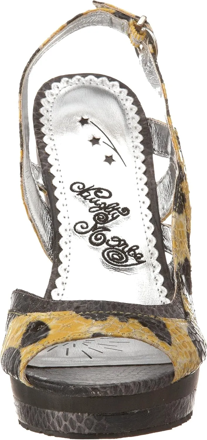 Naughty Monkey Women's Snake Bite Slingback Sandal