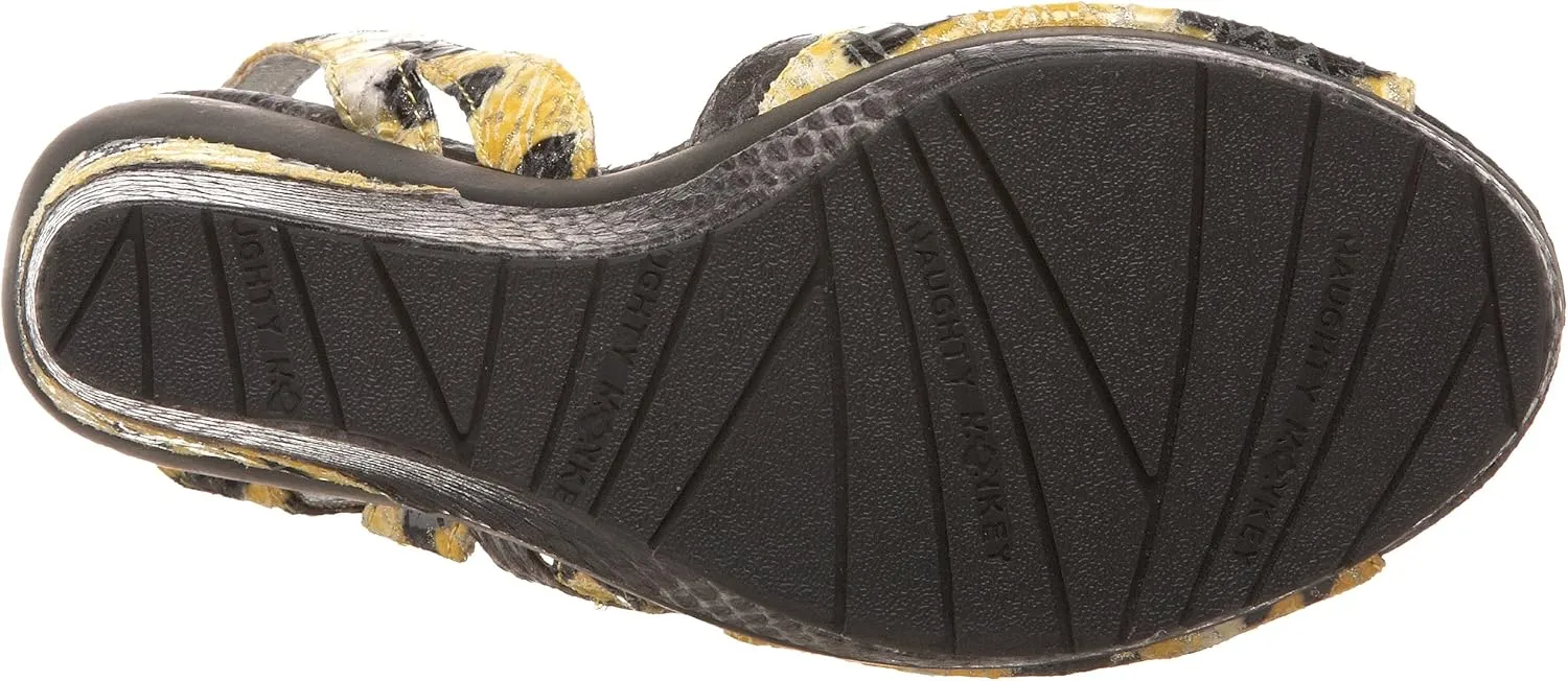 Naughty Monkey Women's Snake Bite Slingback Sandal