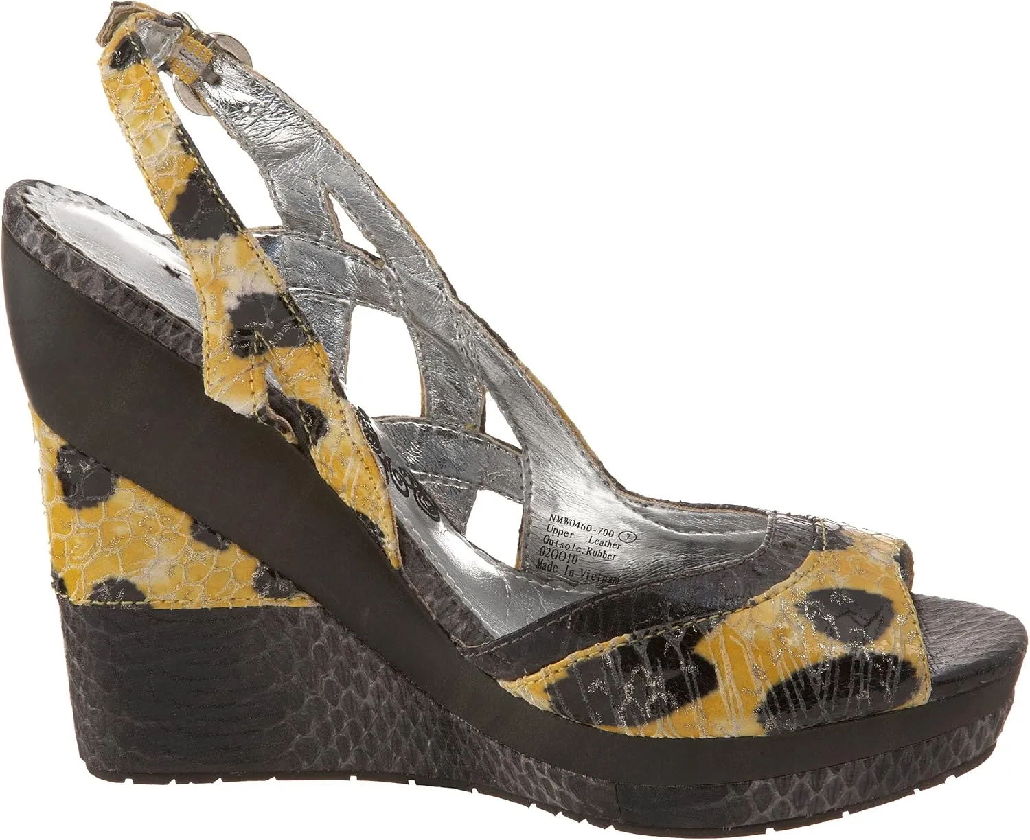 Naughty Monkey Women's Snake Bite Slingback Sandal