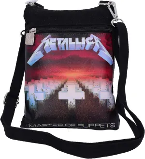 Nemesis Now Officially Licensed Metallica Master of Puppets Shoulder Bag, Metal, Black, 23cm