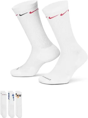 Nike Everyday Plus Dri-FIT Adult Men Unisex Cushioned Crew Socks (3 Prs)