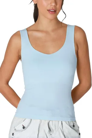 NIKIBIKI Women Seamless Clean Line Sweet Heart Tank Top, Made in U.S.A, One Size