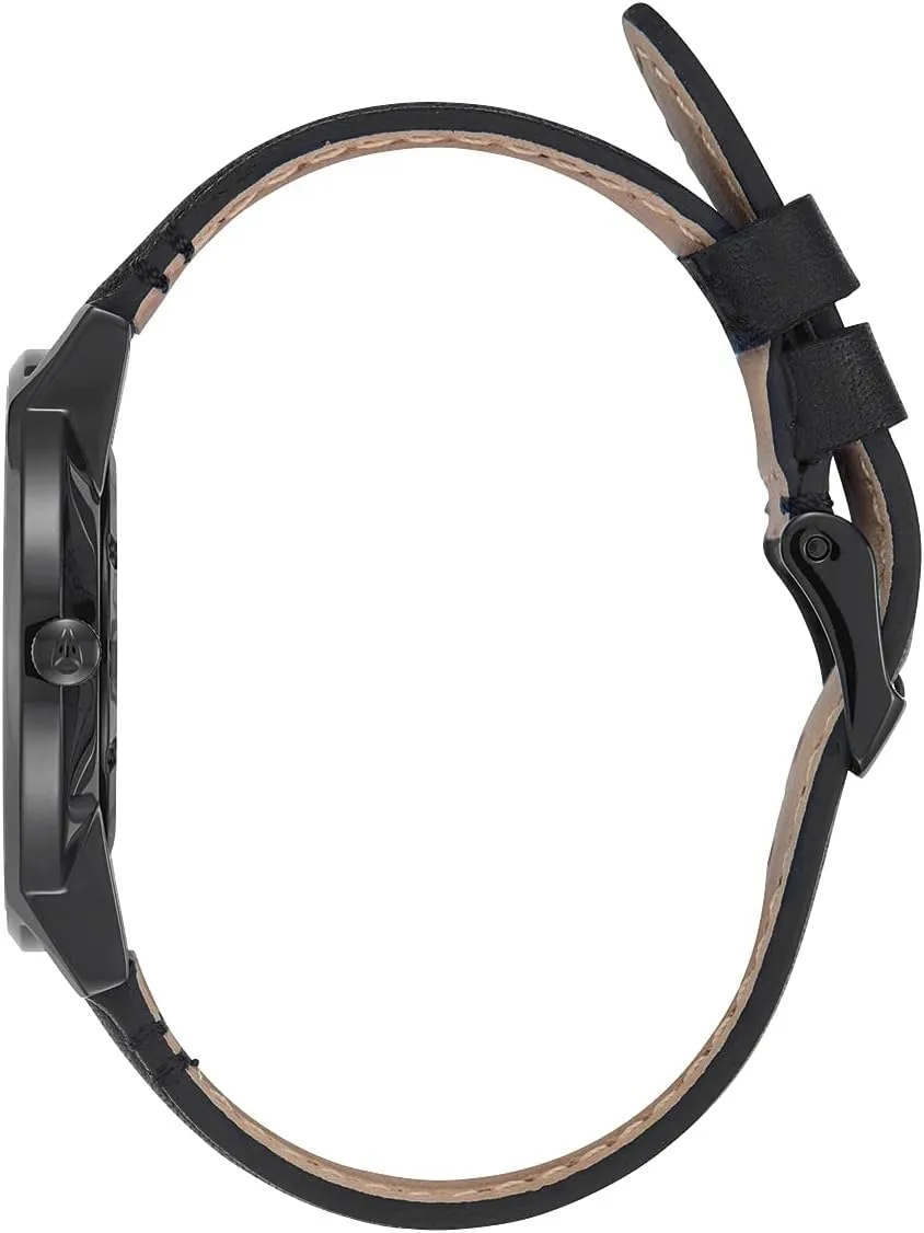 Nixon Porter Leather A1058 50m Water Resistant Men’s Watch (20-18mm Leather Band and 40mm Watch Face)