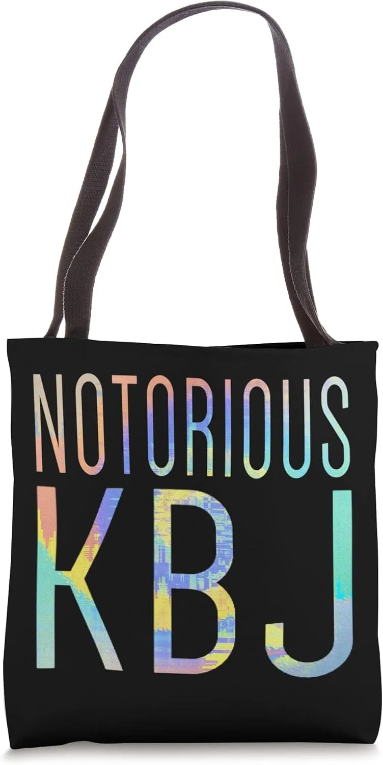 Notorious KBJ Tie-Dye Tote Bag