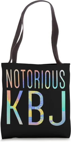 Notorious KBJ Tie-Dye Tote Bag
