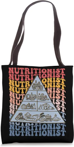 Nutritionist Groovy Nutrition Dietician Tote Bag