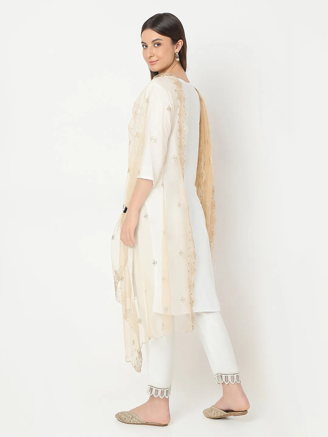 Nylon Embroidered Dupatta