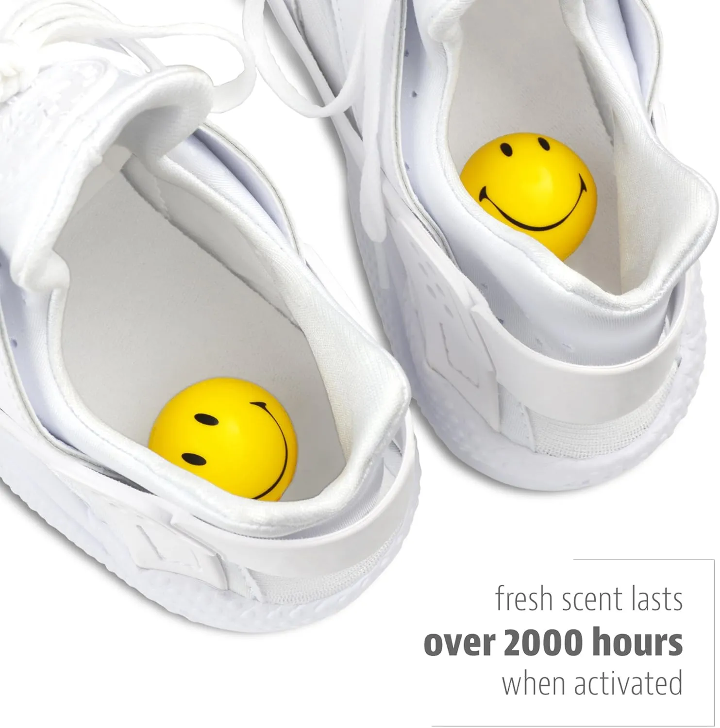 Odor-Fighting Shoe Fresheners, Eliminates Unpleasant Smells, Perfect for Sneakers, Gym Bags, Gear Bags, Drawers, Lockers, and More!, Radial Tie Dye, 6 Pack