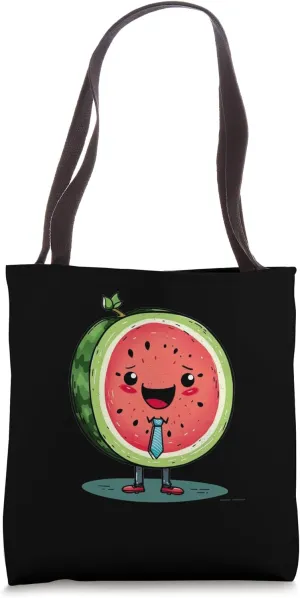 Office Melon with Tie loves bureau and Summer Fruits Tote Bag