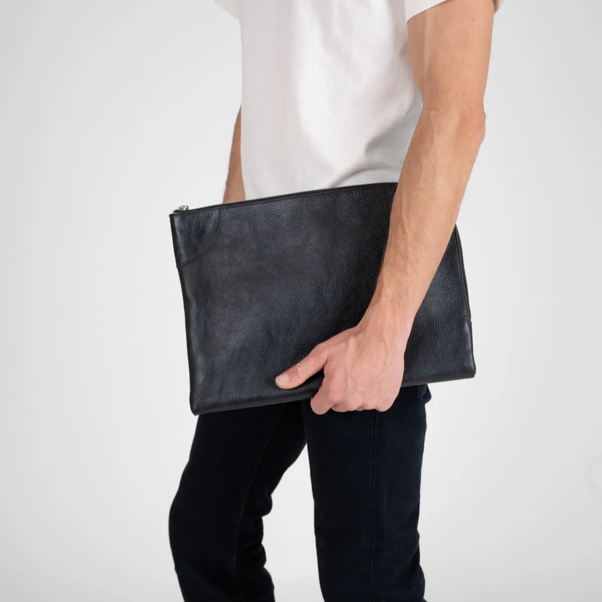OGL Large Banker Pouch - Tumbled Black