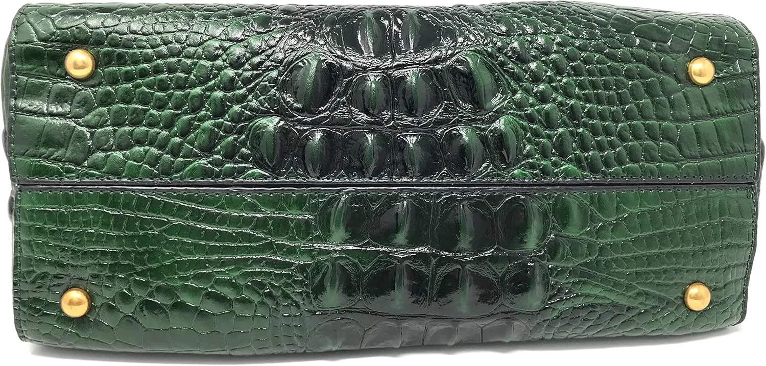 Olivia Crocodile Pattern Leather Handbag