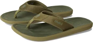 OLUKAI Men's Pili Desert Moss/Deep Green 10 Medium