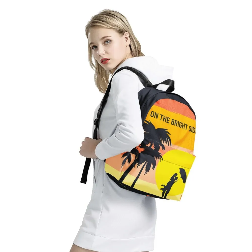 On The Bright Side Cotton Backpack