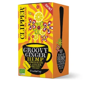 Organic Groovy Ginger Hemp Infusion 20 Bags