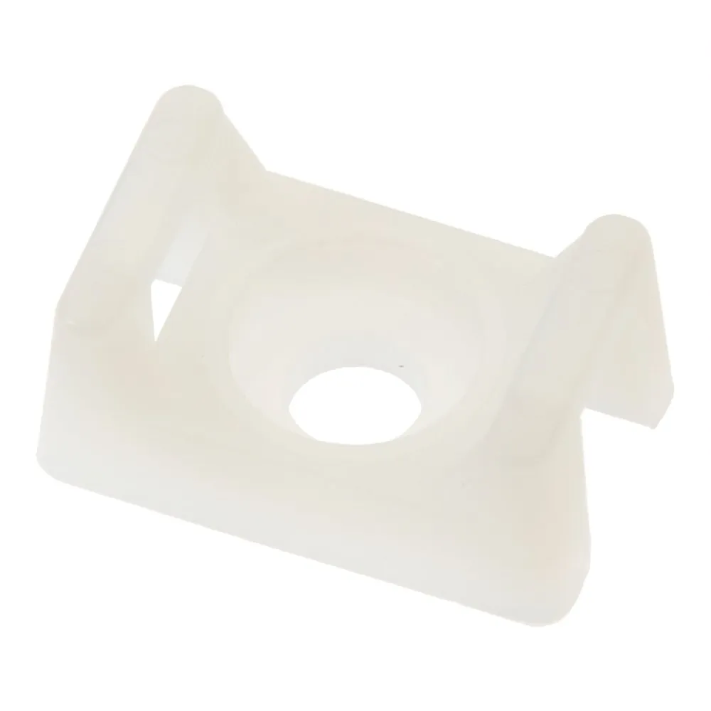 Panduit TM3S10-C Cable Tie Mount, .61", #10 Screw, Nylon (Pack of 100)