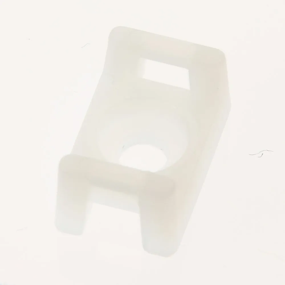 Panduit TM3S10-C Cable Tie Mount, .61", #10 Screw, Nylon (Pack of 100)