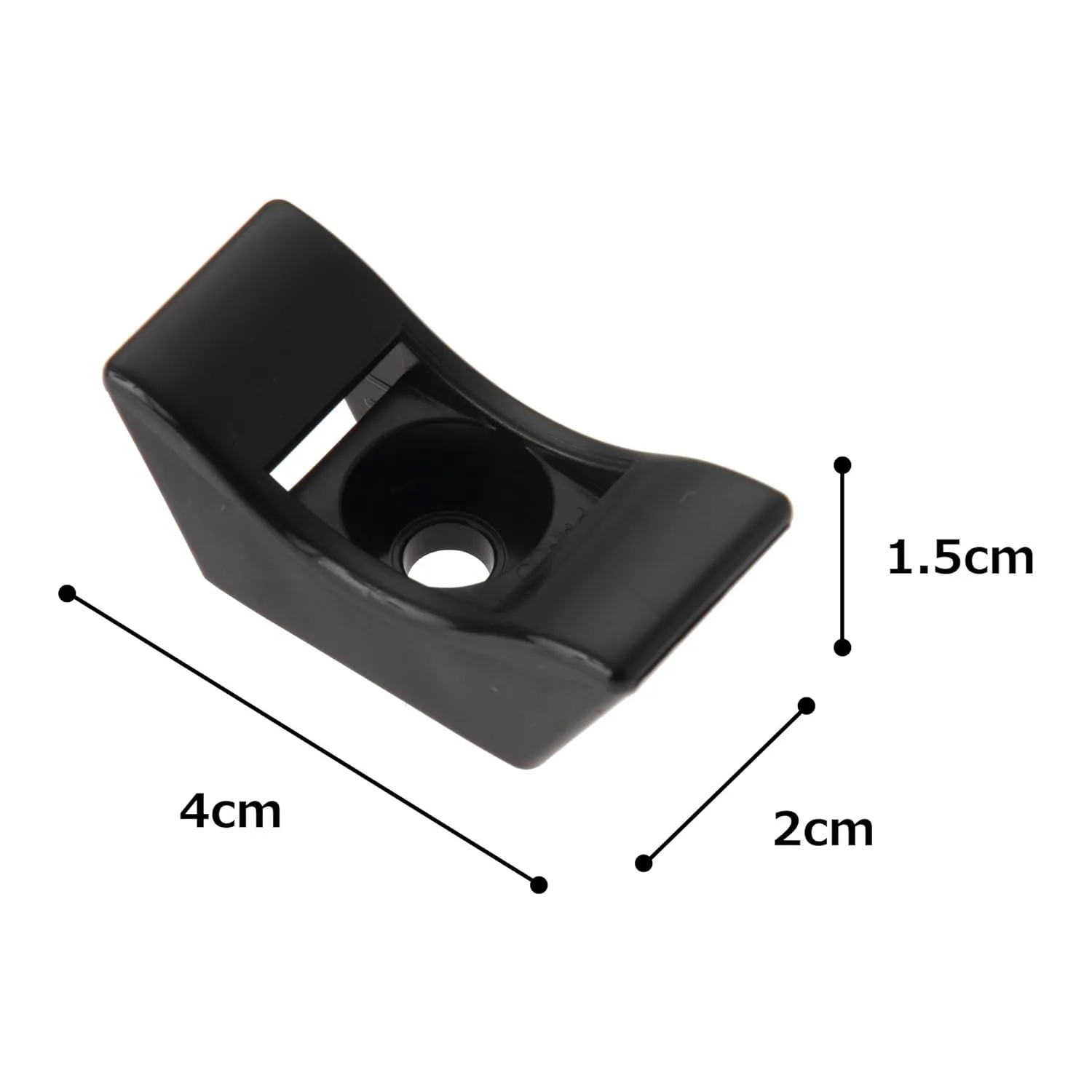 Panduit TMEH-S25-C0 Extra Heavy Cable Tie Mount, 1/4 Screw, Weather Resistant, Nylon, Black (Pack of 100)