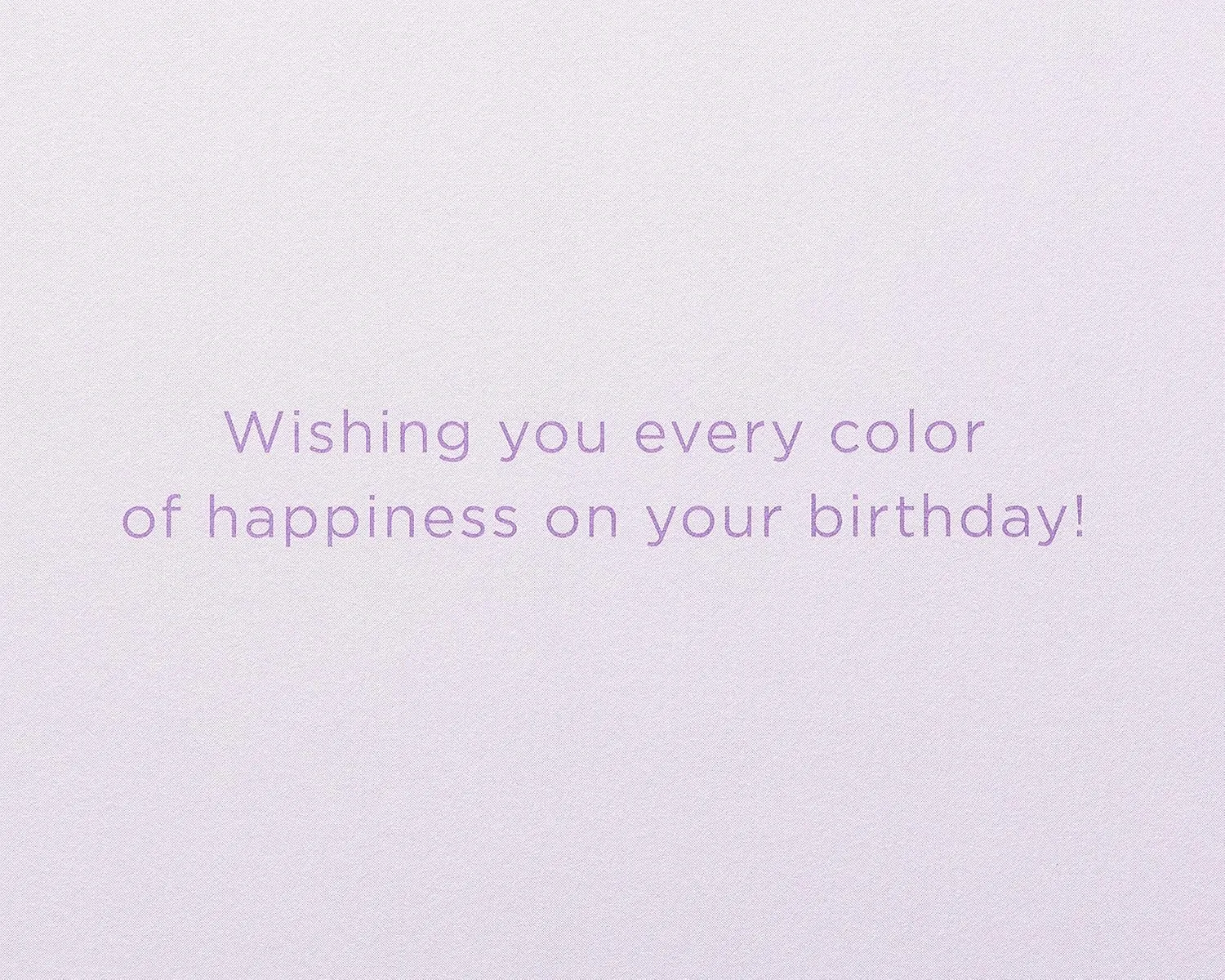 Papyrus Birthday Card - Designed by Judith Leiber (Every Color of Happiness)