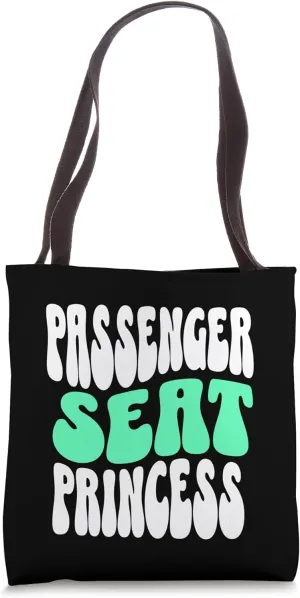 Passenger Seat Princess Retro - Funny Groovy for Girlfriend Tote Bag