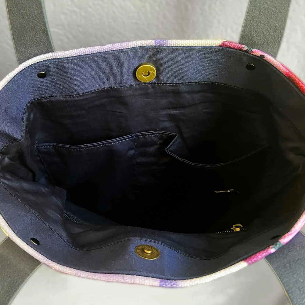 Pensive Tulip Luxury Tote