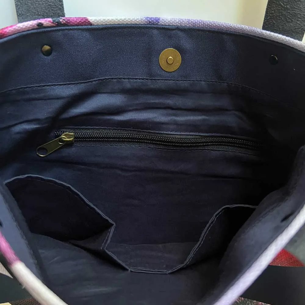 Pensive Tulip Luxury Tote