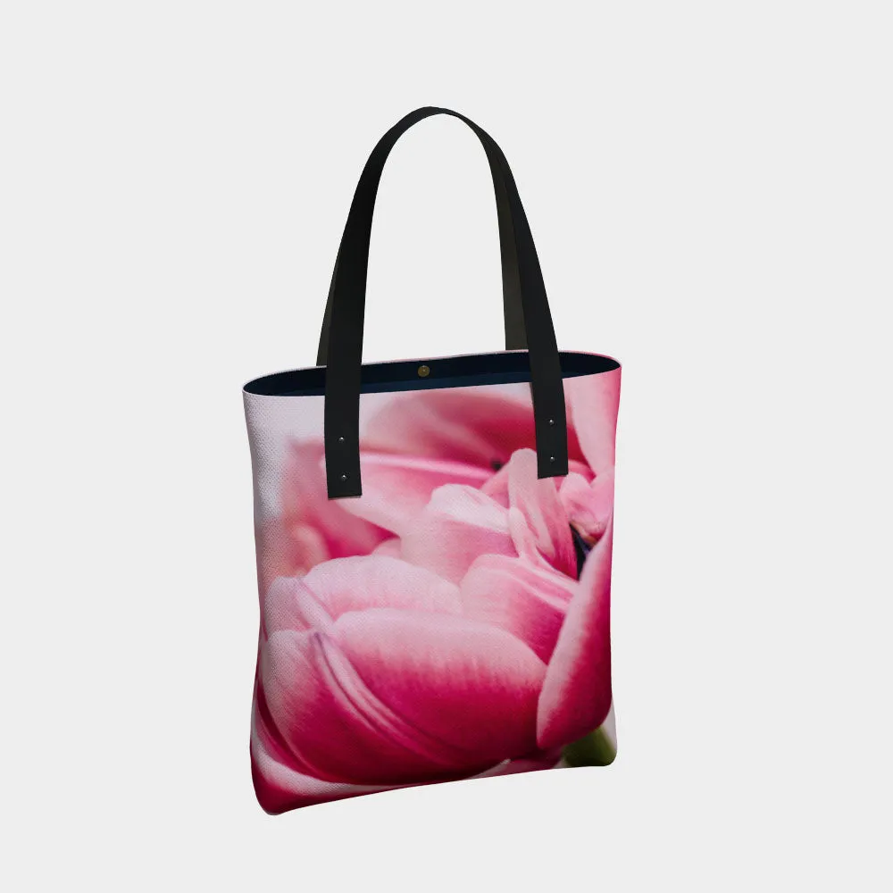 Pensive Tulip Luxury Tote
