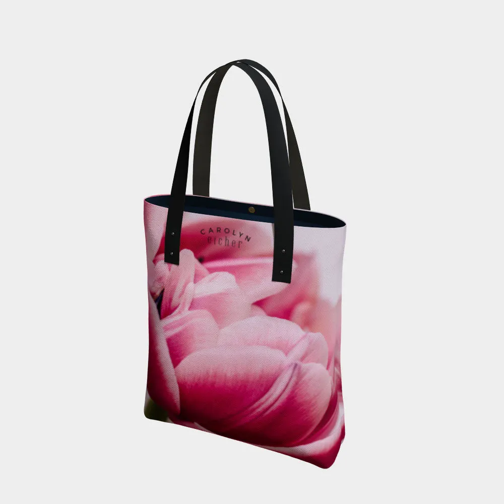 Pensive Tulip Luxury Tote