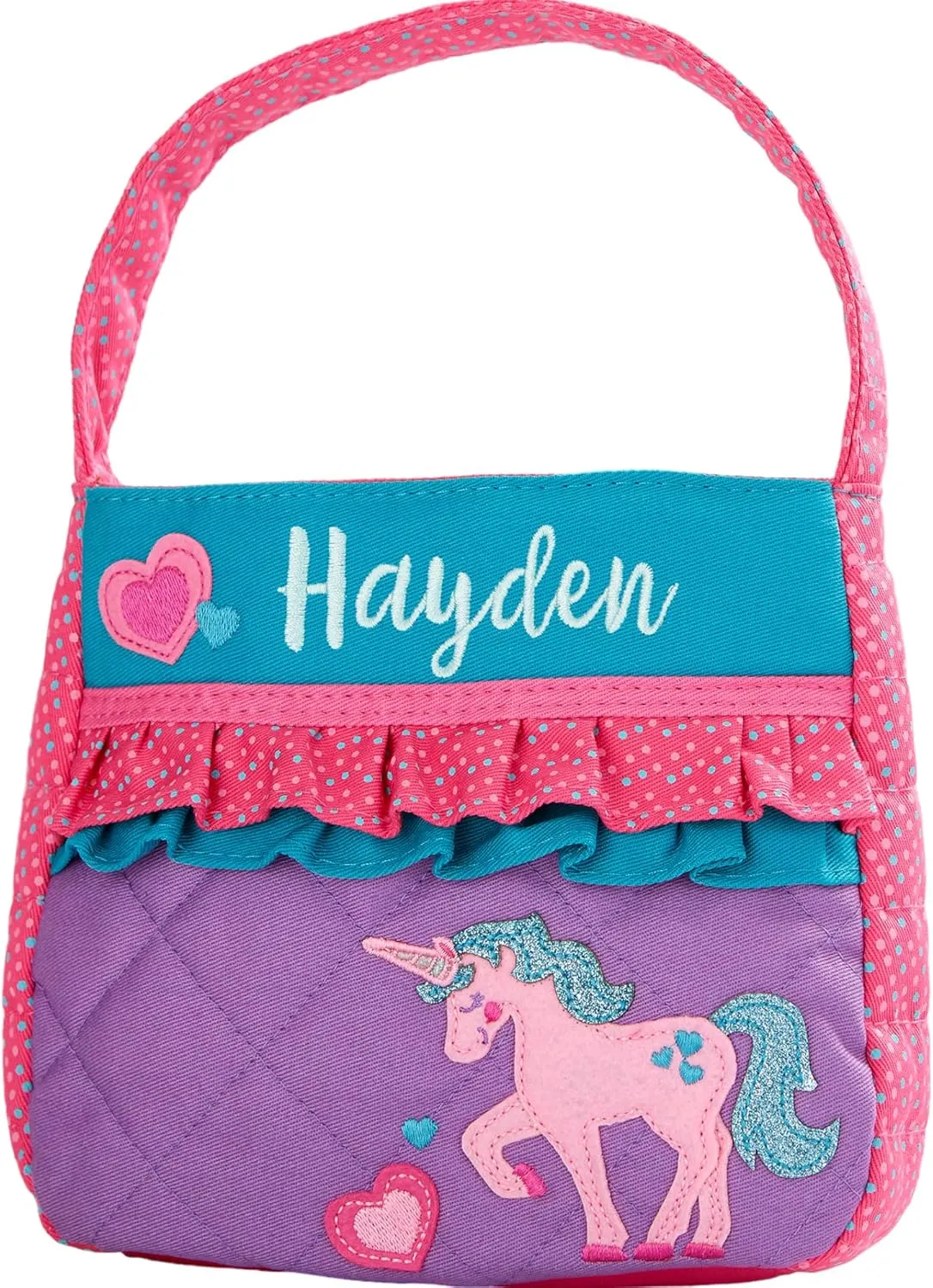 Personalization Universe Unicorn Embroidered Purse by Stephen Joseph