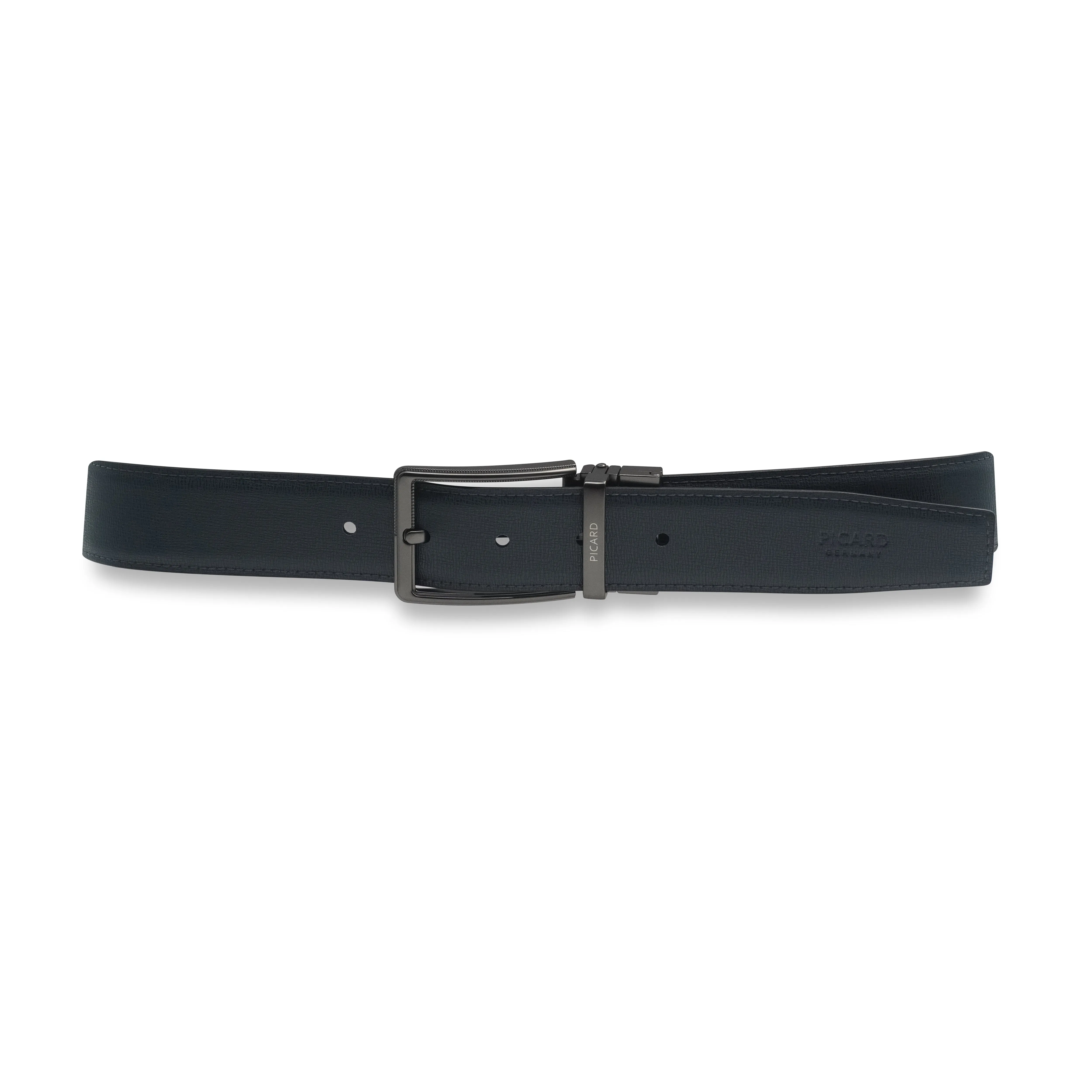 Picard Gregory 35mm Easy Flip Reversible Men's Leather Belt with Quality Pin Buckle  (Black)