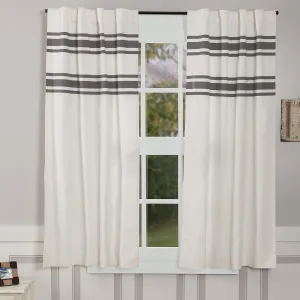 Piper Classics Silo Hill Charcoal Stripe 63" Panel