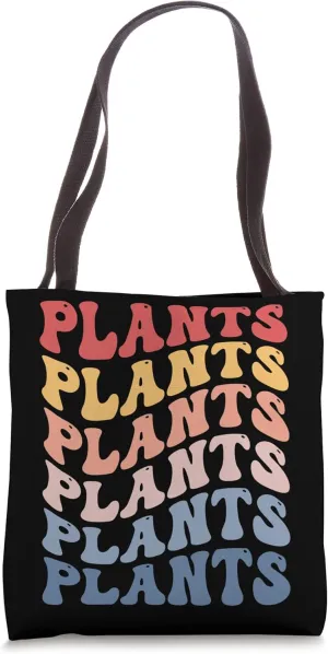 Plants Groovy Botany Botanical Tote Bag